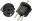 Image 0 Schuko plug / power fix adapter black 3-pin