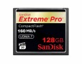 SanDisk CF-Karte Extreme Pro 128 GB, Lesegeschwindigkeit max.: 160