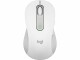 Logitech Maus Signature M650 L left Weiss, Maus-Typ: Mobile