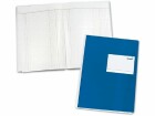 Simplex Geschäftsbuch 120 Blatt, Blau, Art: Durchschreibebuch