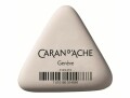 Caran d'Ache Radiergummi Dreieck Weiss, Detailfarbe: Weiss