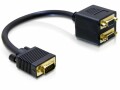 DeLock Delock Adapter VGA Stecker zu 2x VGA