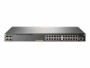 Hewlett Packard Enterprise HPE Aruba Networking PoE+ Switch 2930F-24G-POE+-4SFP+ 28