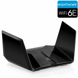 Nighthawk RAXE500 Routeur WiFi 6E Tri-Bande, jusqu'à 10.8Gbps, 12-Stream