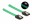 Bild 0 DeLock SATA-Kabel UV Leuchteffekt grün 50 cm, Datenanschluss