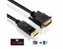 PureLink Kabel DisplayPort - DVI-D, 7.5 m, Kabeltyp: Anschlusskabel