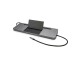 i-tec USB-C Metal Ergonomic 4K 3x Display Docking Station