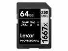 Lexar Professional - Flash memory card - 64 GB