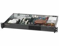 Supermicro Gehäuse SC510-203B, Anzahl Laufwerkschächte: 1, Tiefe