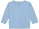 Fixoni Baby-Langarmshirt Solid Ashley Blue Gr. 92, Grössentyp