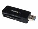 StarTech.com - USB 3.0 Multimedia Memory Card Reader - Portable SDHC MicroSD Card Reader - External USB Flash Card Reader (FCREADMICRO3)