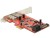 Bild 1 DeLock Host Bus Adapter Controller PCI-Ex1- 2x SATA3, 2x