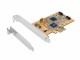 EXSYS PCI-Express-Karte EX-11057, Datenanschluss Seite B: USB