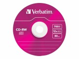 Verbatim CD-RW 12x 700MB/80Min, 5er Pack
