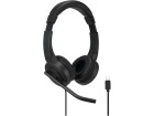 Kensington H1000 - Headset - on-ear - wired - USB-C - black