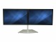 STARTECH DUAL-MONITOR STAND - HORIZONTAL FOR UP TO 24IN MONITORS