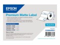 Epson Premium - Matte, gestanzte Etiketten - 102 x