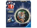 Ravensburger 3D Puzzle Nachtlicht Raubkatzen, Motiv: Tiere