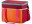Remember Kühltasche Telli 16 l, Breite: 20 cm, Verstellbarer Schulterriemen: Ja, Höhe: 25 cm, Länge: 30 cm, Volumen: 16 l, Farbe: Rot, Orange