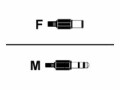 Bemero Audio-Adapter BA2003 Klinke 6,3mm male - Klinke 3,5mm