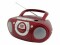 Bild 2 soundmaster Radio/CD-Player SCD5100RO Rot, Radio Tuner: FM