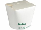BioPak Menübox Ronda Fold Weiss, 65 Stück, Nachhaltige