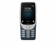 NOKIA 8210 4G Blau, Card Reader: microSD