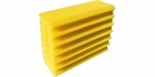 HEISSNER Filterschwamm für Kartusche, 30ppi gelb, fein, Produktart