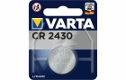 Varta Knopfzelle CR2430 1 Stück, Batterietyp: Knopfzelle