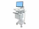 Ergotron StyleView - Cart with LCD Pivot, SLA Powered, 9 Drawers