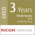 RICOH 3 Y. 8+8 SERVICE PLAN UPGR GOLD F/FI-6400/FI-6800/FI-5950