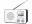 Image 3 TechniSat DAB+ Radio Viola 2 C IR Schwarz/Weiss, Radio