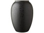 Bitz Vase 20 cm Schwarz, Höhe: 20 cm, Detailfarbe