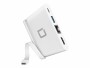Dicota Dockingstation USB-C Portable 4-in-1, Ladefunktion: Ja, Dockinganschluss