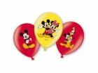 Amscan Luftballon Mickey 6 Stück, Latex, Packungsgrösse: 6