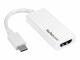 StarTech.com - USB C to HDMI Adapter - 4K 30Hz - USB 3.1 Type-C to HDMI Adapter - USB-C to HDMI Dongle - Monitor Adapter - White (CDP2HDW)