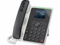 Poly Tischtelefon Edge E100 Schwarz/Weiss, SIP-Konten: 2 ×, PoE