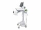 Ergotron StyleView - EMR Cart with LCD Pivot, LiFe Powered