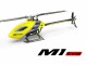 OMPHobby Helikopter M1 EVO Flybarless, 3D, Gelb BNF, Antriebsart