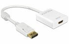 DeLock Konverter DP - HDMI Weiss, Kabeltyp: Konverter