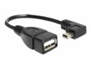 DeLock USB-OTG-Kabel Mini-USB B - USB A 0.11