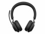 Jabra Headset Evolve2 65 Duo UC Schwarz, USB-C, Microsoft