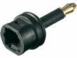 HDGear Audio-Adapter 3.5 mm Klinke - Toslink, Kabeltyp: Adapter