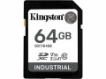 Kingston SDXC-Karte Industrial 64 GB, Speicherkartentyp: SDXC (SD