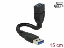 DeLock USB 3.0-Kabel ShapeCable USB A - USB A