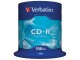 Verbatim CD-R 0.7 GB, Spindel (100 Stück), Medientyp: CD-R