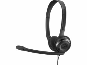 EPOS / Sennheiser Kopfhörer PC 8 USB VoIP schwarz - On-Ear Kopfhörer - Stereo - Noise Cancelling Mikrofon - 2m Kabellänge - Plug & Play