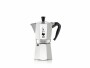 Bialetti Espressokocher Moka Express 9 Tassen, Silber, Material