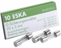 Elektromaterial Schmelzsicherung ESKA 5 x 20 FST 10A, Nennstrom