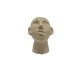 Villa Collection Aufsteller Skulptur Kopf, Olivgrün, Natürlich Leben
